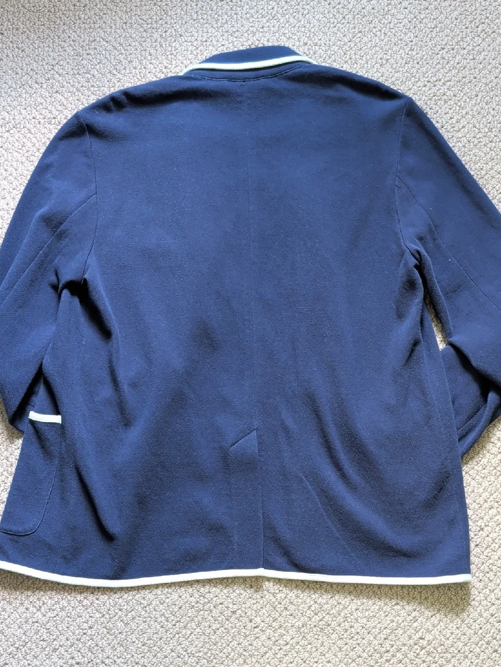 Vineyard Vines Nautical Navy Pique Blazer with Kentucky Derby Crest M